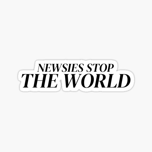 Artikel-Vorschau von Nachrichten stoppen die Welt, designt und verkauft von TheBookAuror.