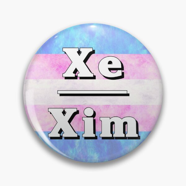 Item preview, Xe-Xim Pronouns: Trans Pride designed and sold by TigerTorreArt.