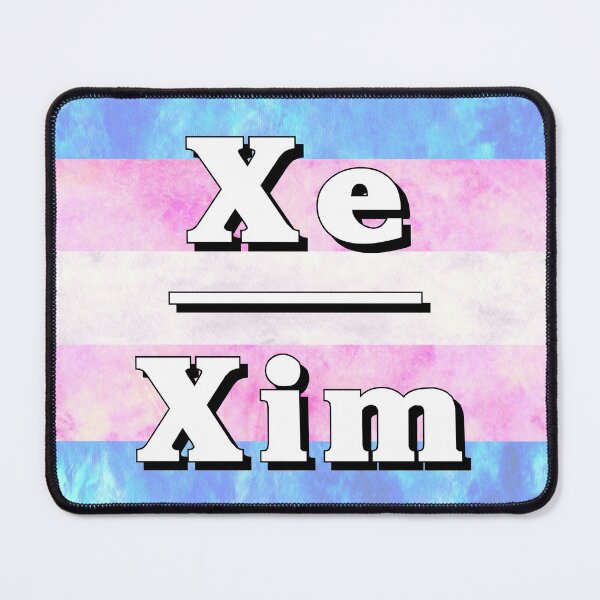 Item preview, Xe-Xim Pronouns: Trans Pride designed and sold by TigerTorreArt.