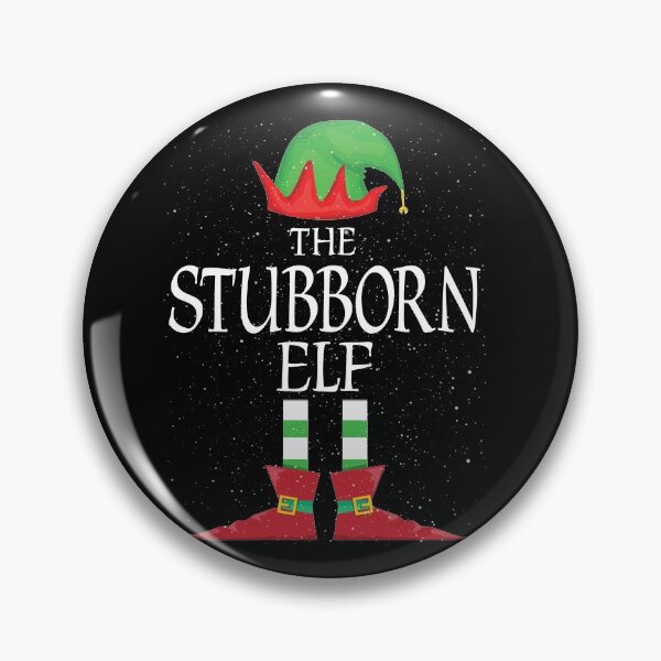 Item preview, Stubborn Elf Family Matching Christmas Group Funny Gift designed and sold by Teejamson.