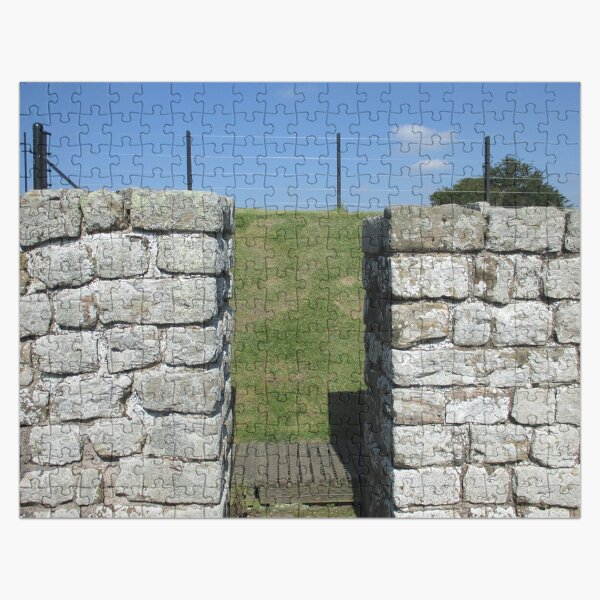 M.I. #126 |☼| Rocks And Bricks - Shot 16 (Hadrian's Wall) Jigsaw Puzzle