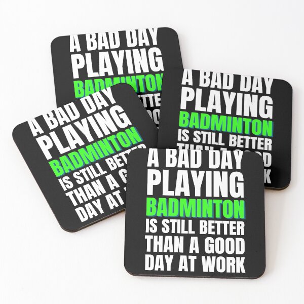Item preview, A Bad Day Playing Badminton... designed and sold by Crafty-Mornings.
