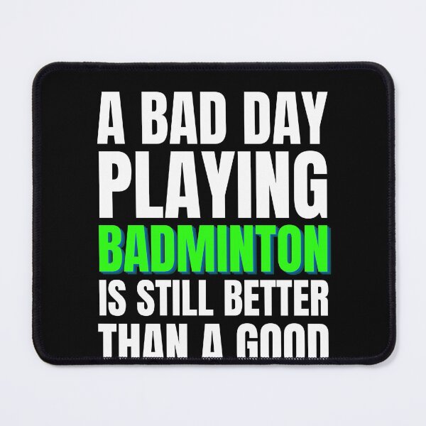 Item preview, A Bad Day Playing Badminton... designed and sold by Crafty-Mornings.
