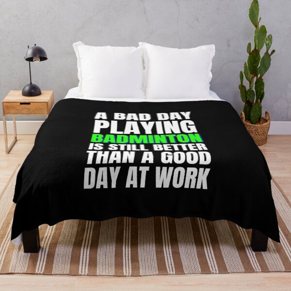 Item preview, A Bad Day Playing Badminton... designed and sold by Crafty-Mornings.