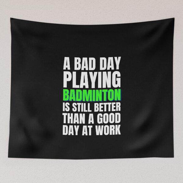 Item preview, A Bad Day Playing Badminton... designed and sold by Crafty-Mornings.