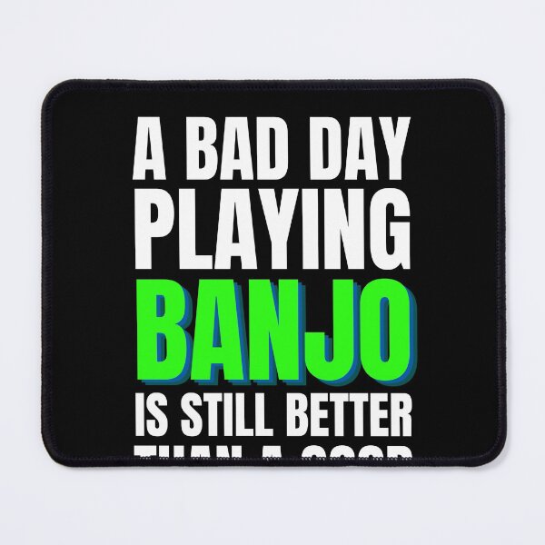 Item preview, A Bad Day Playing Banjo... designed and sold by Crafty-Mornings.
