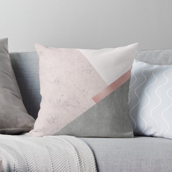 Minimalist Geometric Throw Pillow