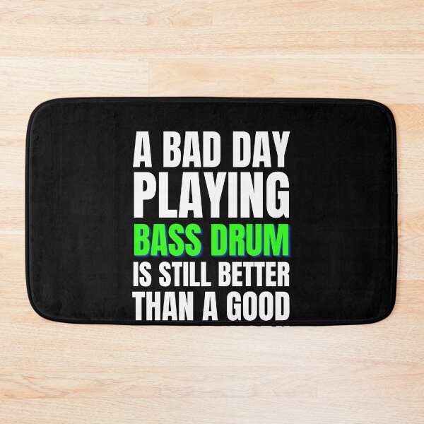 Item preview, A Bad Day Playing Bass Drum designed and sold by Crafty-Mornings.