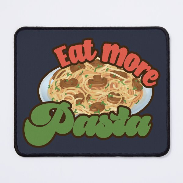 Item preview, Eat More Pasta - Green, Red And Mushroom Pasta Plate designed and sold by Chubuter.