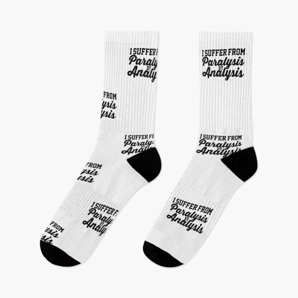 Item preview, I Suffer From Paralysis By Analysis Indecisive Funny Quote Design designed and sold by AritraSur.