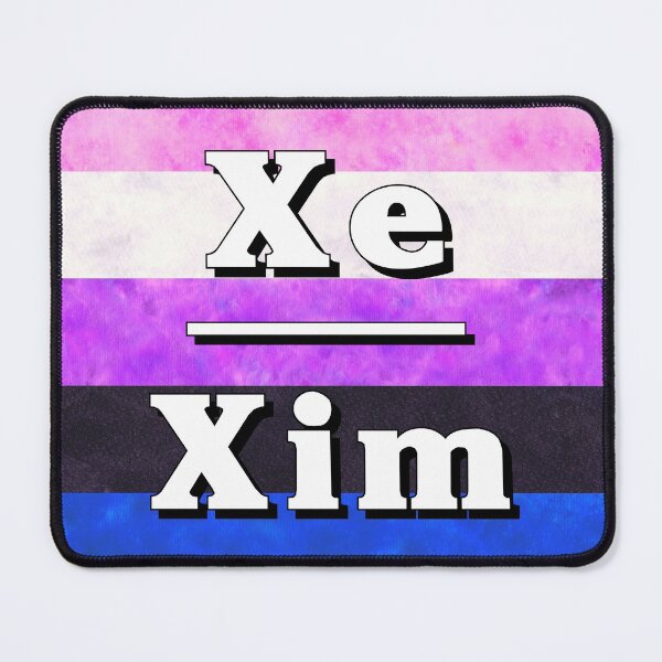 Item preview, Xe-Xim Pronouns: Genderfluid designed and sold by TigerTorreArt.