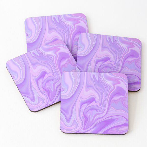 Item preview, Pastel Purple Swirl Marble Abstract designed and sold by jays-artworks.