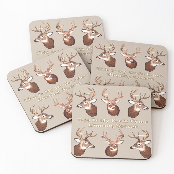 Item preview, Hunter gifts, hunting, This Is My Brain Come Hunting Season designed and sold by Sandra O'Toole.