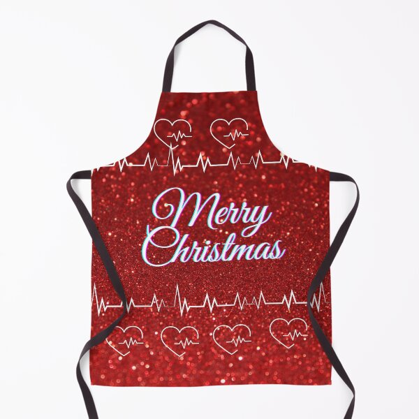 Item preview, Heartbeat Pulse Line Merry Miraculous Christmas Holiday designed and sold by Darlene Douglas-Jackson.