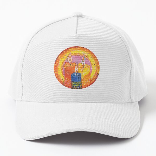 Human Light Candles Painting - 2021 Baseball Cap