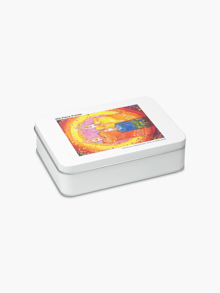 Alternate view of Human Light Candles Painting - 2021 Jigsaw Puzzle