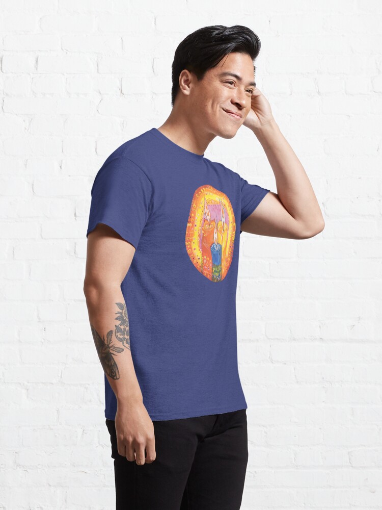 Alternate view of Human Light Candles Painting - 2021 Classic T-Shirt