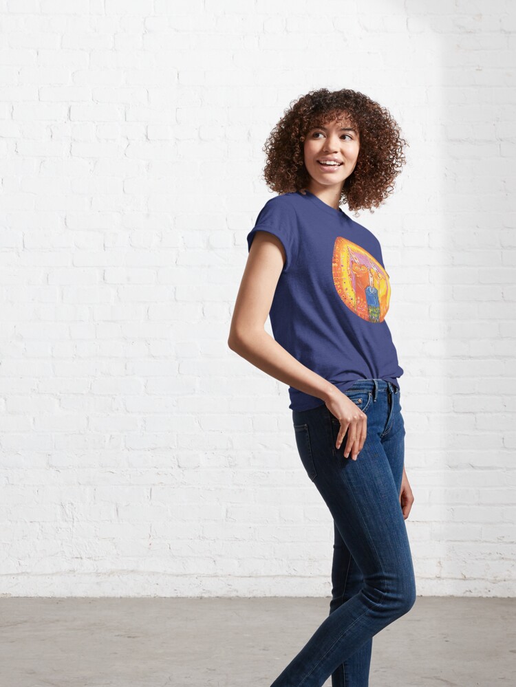 Alternate view of Human Light Candles Painting - 2021 Classic T-Shirt