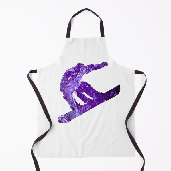 Item preview, Purple Snowboarder designed and sold by PaintedbyCarol.