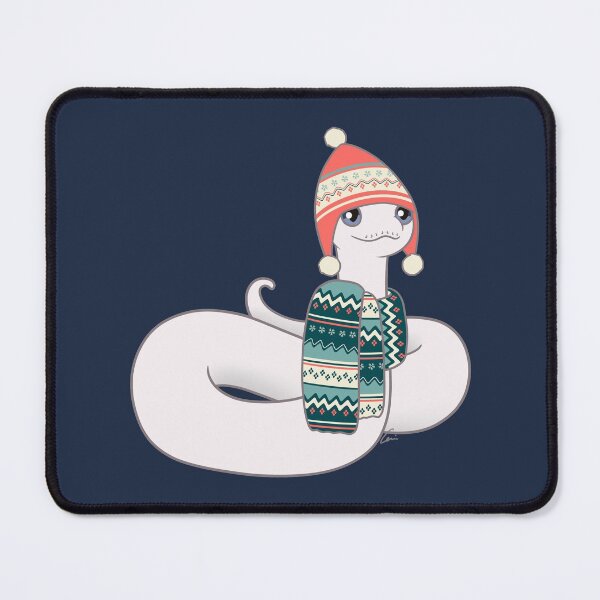 Item preview, Leucistic Ball Python Christmas Edition designed and sold by anacecilia.
