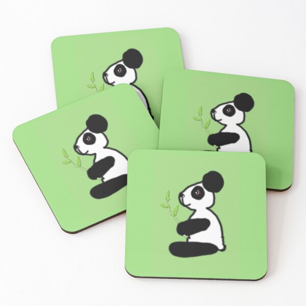 Item preview, Panda con bocadillo de bambú (descrito) designed and sold by ScarletPanda.