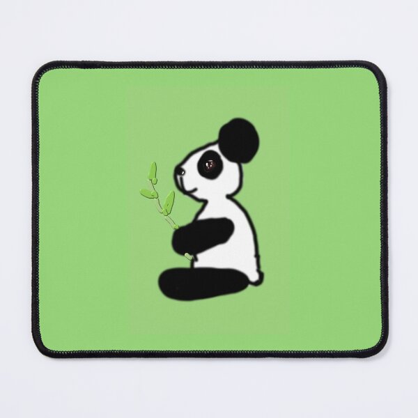 Item preview, Panda With Bamboo snack (outlined) designed and sold by ScarletPanda.