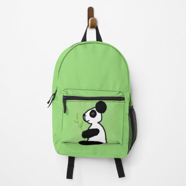 Item preview, Panda With Bamboo snack (outlined) designed and sold by ScarletPanda.