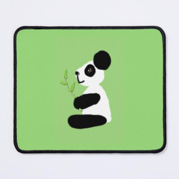 Item preview, Sitting Panda With Bamboo snack  designed and sold by ScarletPanda.