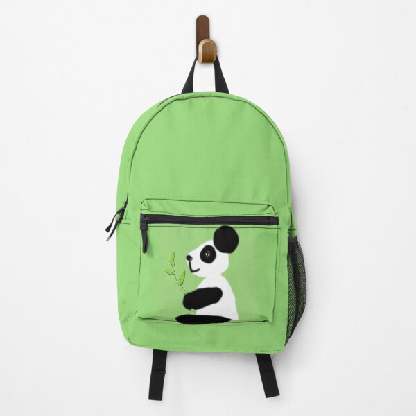Item preview, Sitting Panda With Bamboo snack  designed and sold by ScarletPanda.