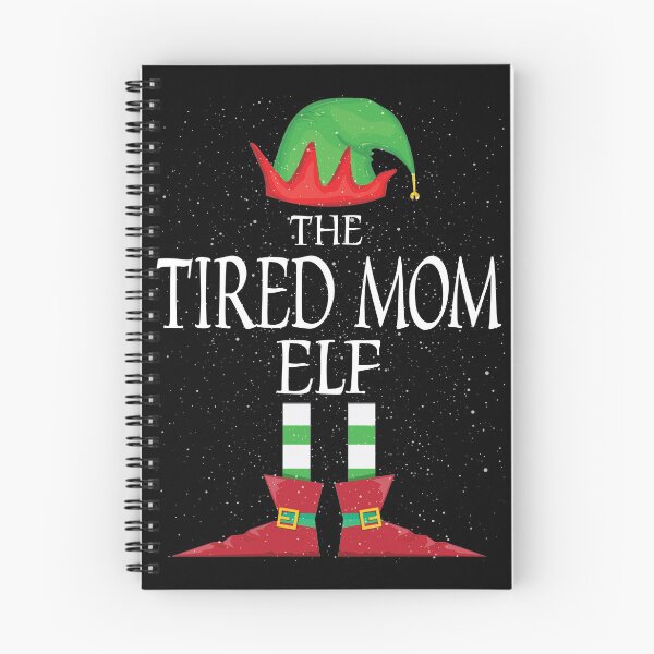 Artikelvorschau, Müde Mama Elf Familie Passende Weihnachtsgruppe Lustiges Geschenk entworfen und verkauft von Teejamson.