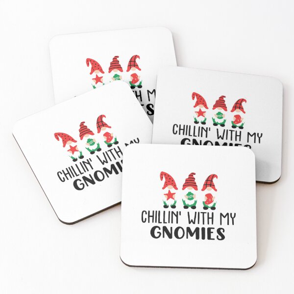 Item preview, Cheeky Christmas Gnomes V designed and sold by peggieprints.