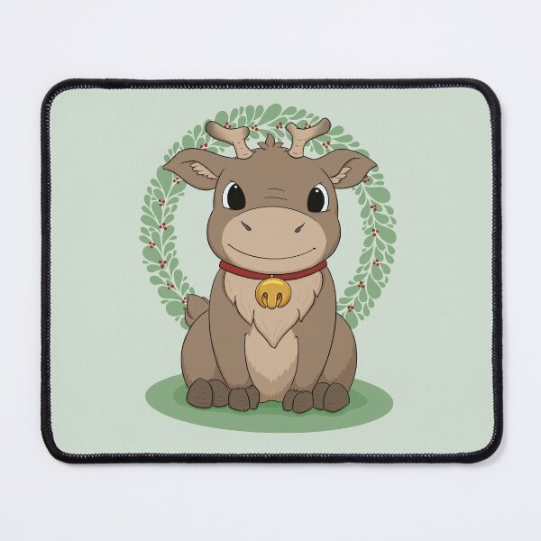 Item preview, Cute Chubby Bubby Christmas Reindeer  designed and sold by Iona Thompson.