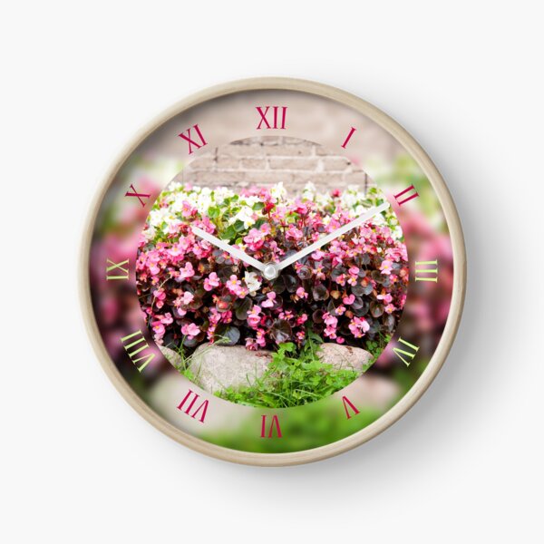 Item preview, Pink flowering Begonia clumps designed and sold by Arletta Cwalina.