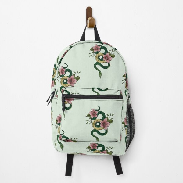 Item preview, Snake with Flowers designed and sold by Kasey Reed.
