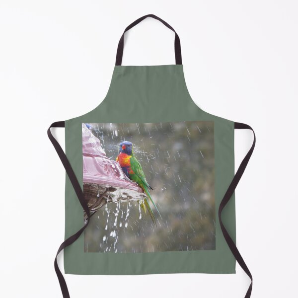 Item preview, Hora de la ducha de la tarde de Lorikeet designed and sold by Honey Myrtle Studio.