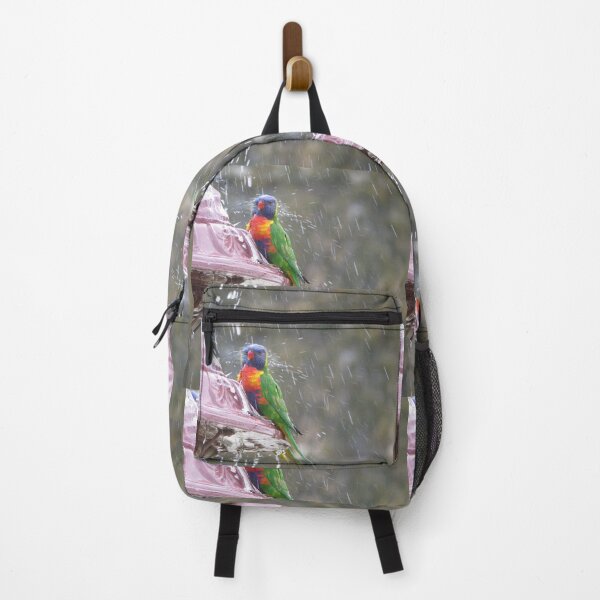 Item preview, Lorikeet Afternoon Shower Time designed and sold by Honey Myrtle Studio.