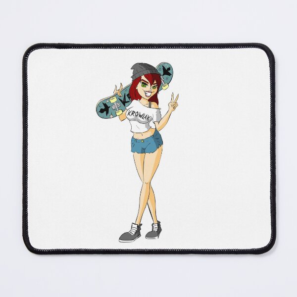 Item preview, Krowlak_skater_girl_01 designed and sold by Crowlak-toons.