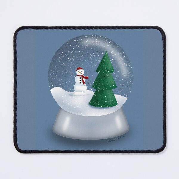 Item preview, Snowman Snow Globe designed and sold by khjelmar.