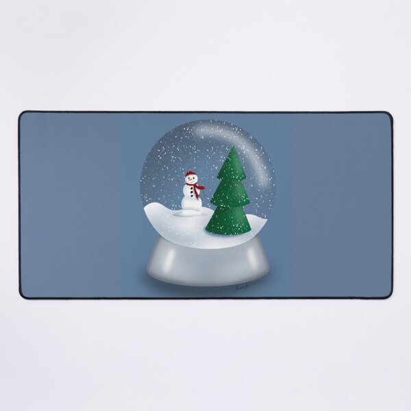 Item preview, Snowman Snow Globe designed and sold by khjelmar.