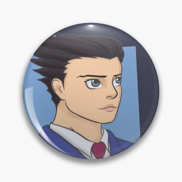 Item preview, Phoenix Wright Portrait designed and sold by badgerinafez.