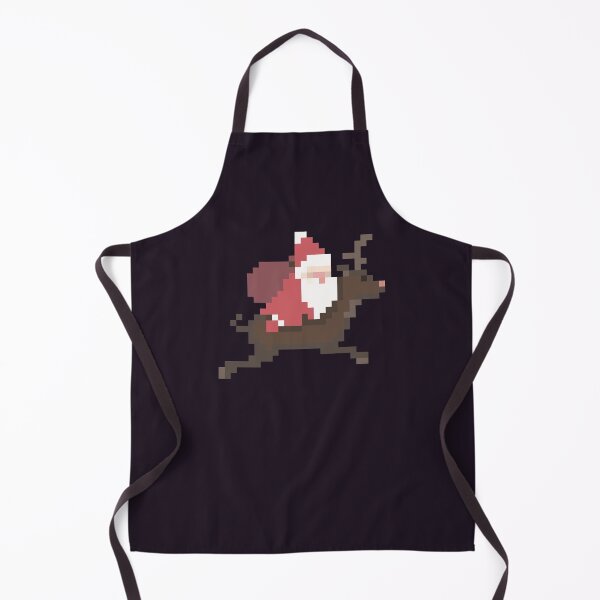 Item preview, Santa Rudolf Raindeer Pixel Art - Merry Christmas 8-Bit designed and sold by ViewerEqualsPhoton.