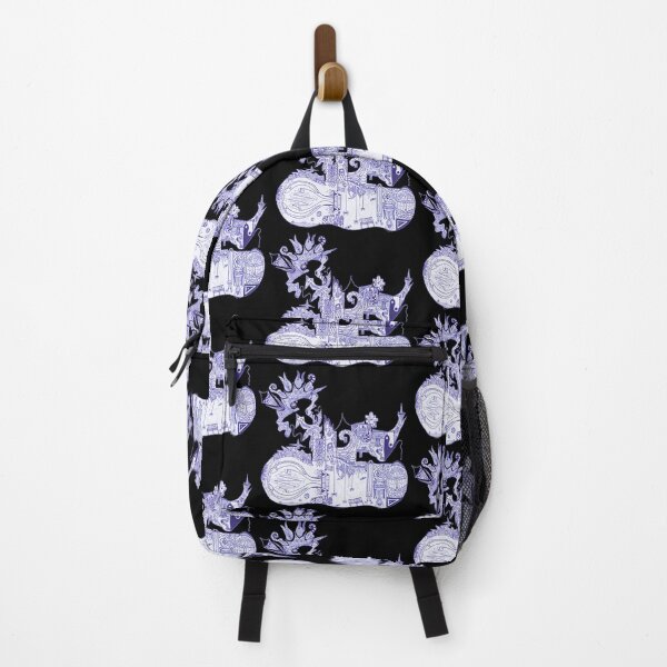 M.I. #127 |☽| Abstract-Amalgamation Island Backpack