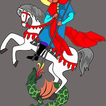 Artwork thumbnail, Saint George by RafaelLima7