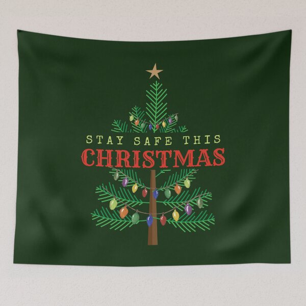 Item preview, Stay Safe this Christmas, Safe Christmas, Stay Safe, Stay safe this Christmas amidst Covid designed and sold by Thilaniz.
