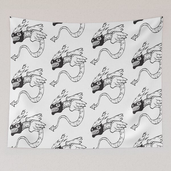 Item preview, Dragon black and white designed and sold by rafo.