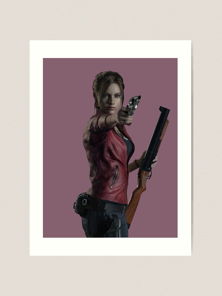 Claire Redfield Resident Evil Art Board Print for Sale by Termile