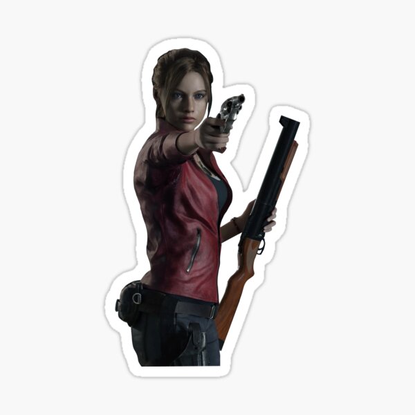 Claire Redfield Made in Heaven Design 2 remake Sticker by Shaw Phillips -  Pixels