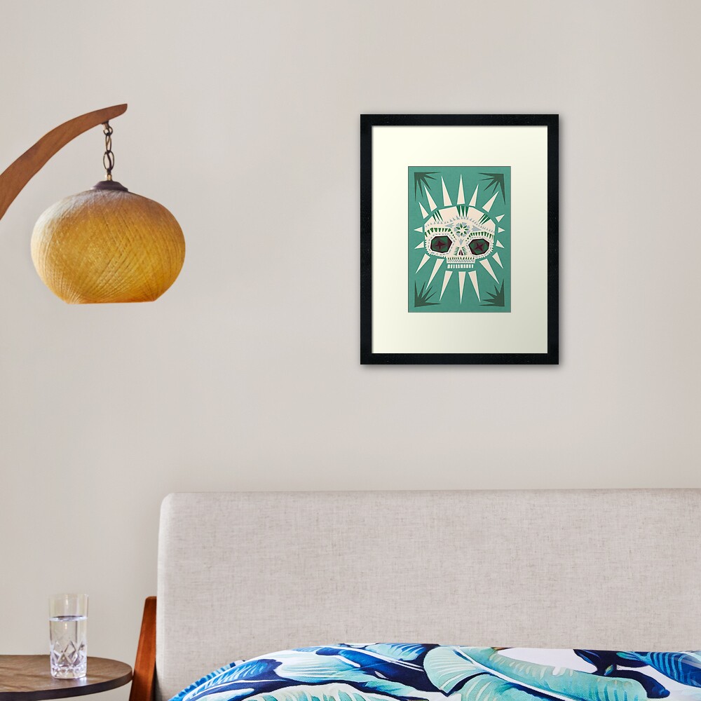 Item preview, Framed Art Print designed and sold by Yetiland.