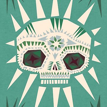 Artwork thumbnail, Sugar skull II by Yetiland