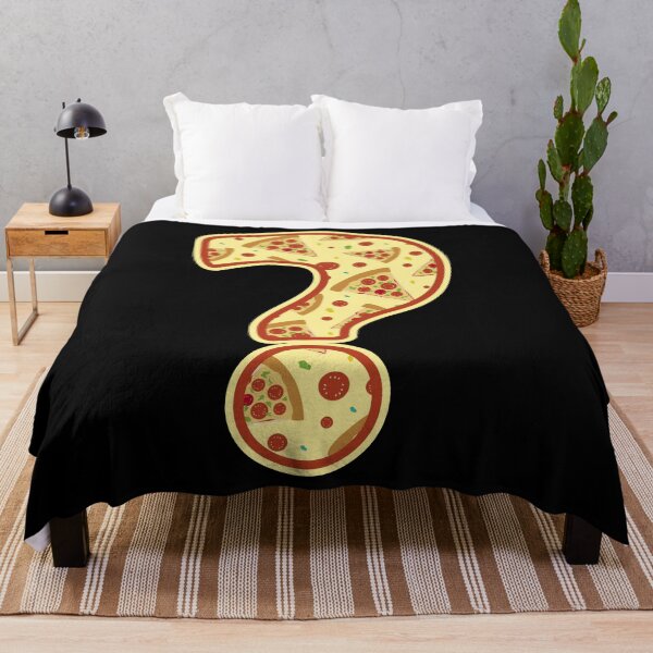 Item preview, Pizza Question Punctuation Mark designed and sold by artfulnotebook.